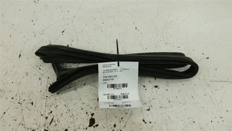 Chevy Malibu On Door Seal Rubber Gasket Right Passenger Rear Back OEM 