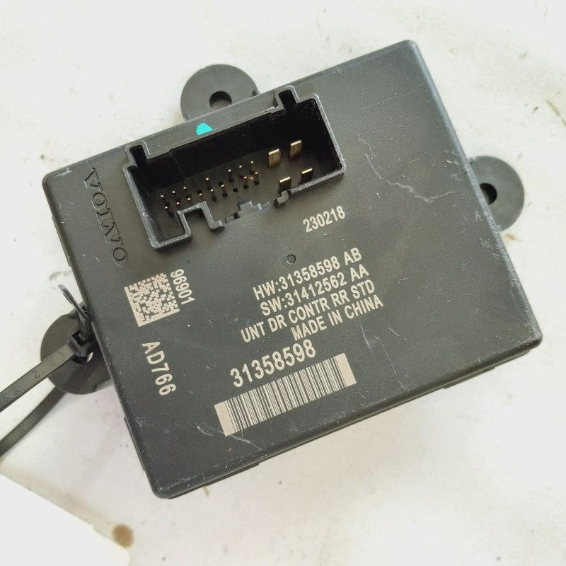 Rear Door Control Module VIN L 1st Digit LWB Fits 16-18 Volvo S60
