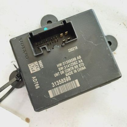 Rear Door Control Module VIN L 1st Digit LWB Fits 16-18 Volvo S60