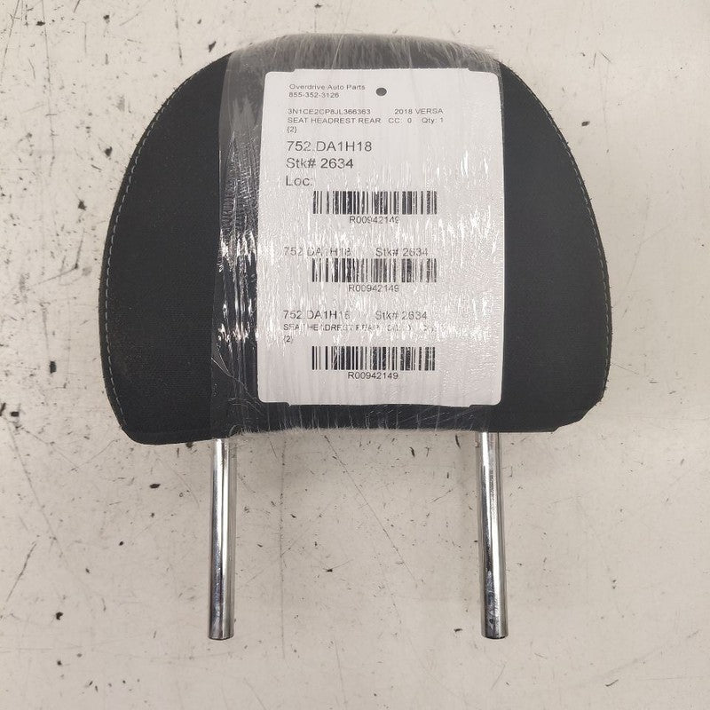 Nissan Versa Note Seat Headrest Rear Back Seat Head Rest  2019 2018 20
