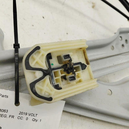 Passenger Right Front Window Regulator Track Fits 16-19 Chevy Volt OEM