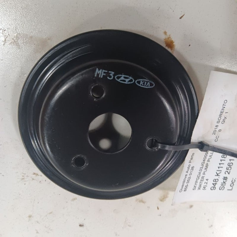Kia Sorento Water Pump Pulley  2.4 2018 2017 2016