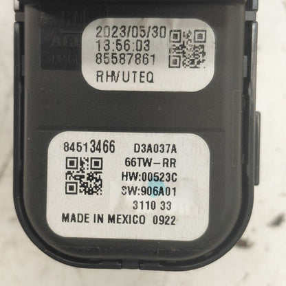 Chevy Equinox Power Window Switch Right Passenger Rear  2024 2023 2022