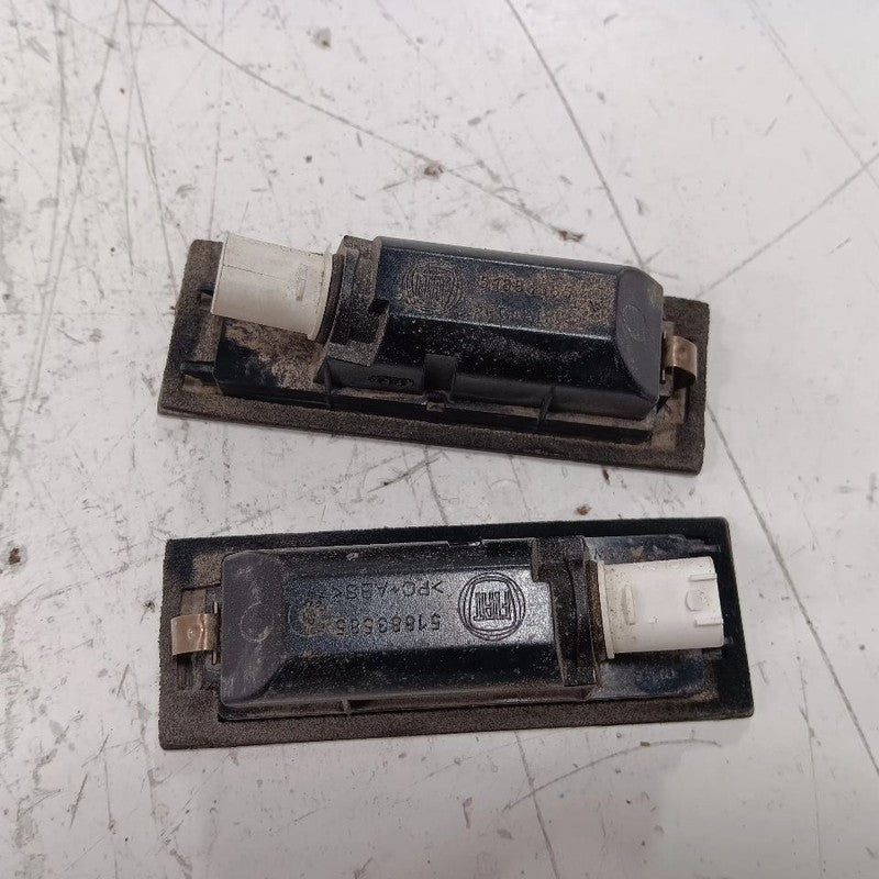 Fiat 500 License Plate Light Lamp 2018 OEM