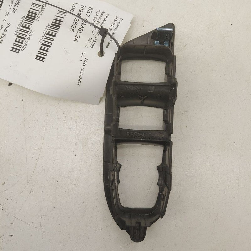 Chevy Equinox Window Switch Bezel Trim Left Front 2024 2023 2022