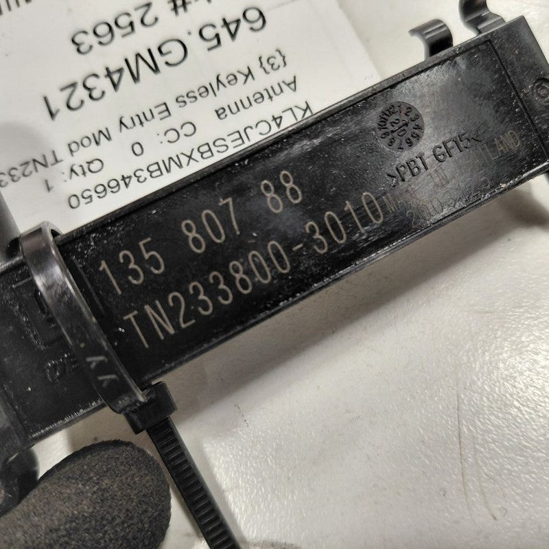 Buick Encore Keyless Entry Antenna Module {TN233800-3010} 2022 2021 2020 2019 