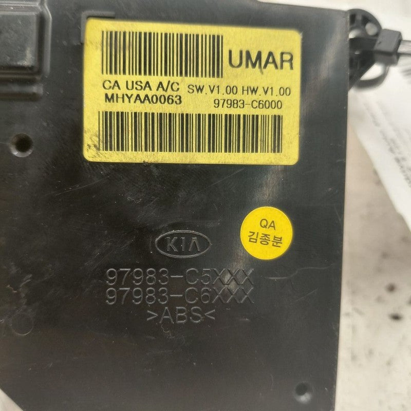 Rear Temperature Control Fits 16-18 Kia Sorento