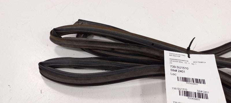 Subaru Tribeca On Door Seal Rubber Left Rear Back 2010 2011 2012 2013 