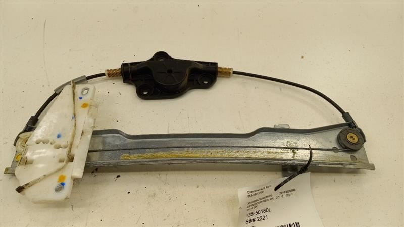 82721ET000 Left Rear Back Power Window Regulator Motor Track Fits 07-12 SENTRA