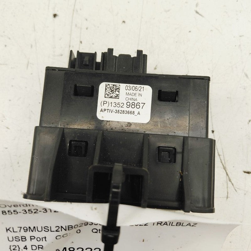 Chevy Trailblazer USB Plug In Hub Port  2023 2022 2021