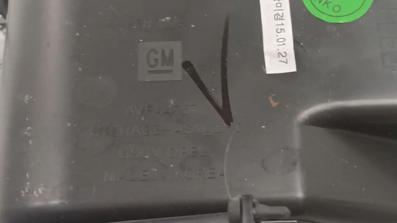 Buick Encore Storage Pocket  2013 2014 2015 2016 OEM