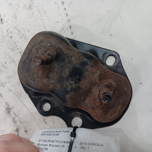 Toyota Corolla Bumper Mount Bracket Left Driver Side Rear  2016 2015 2