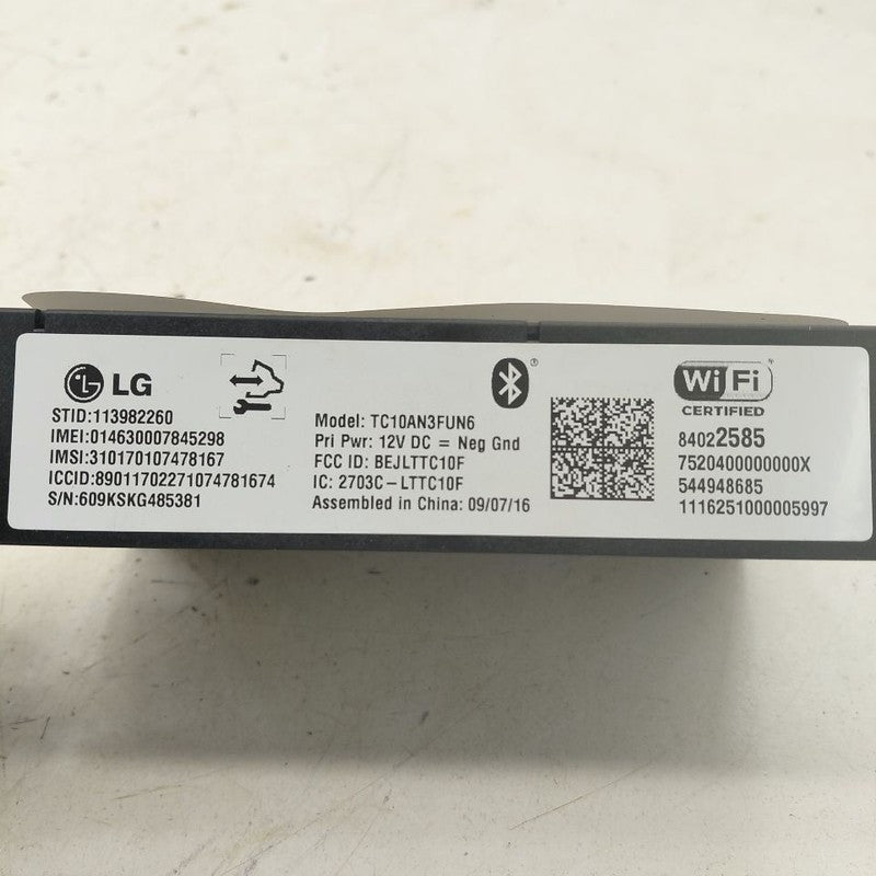 Communication Telematics Control Module Fits 15-17 Cadillac Escalade