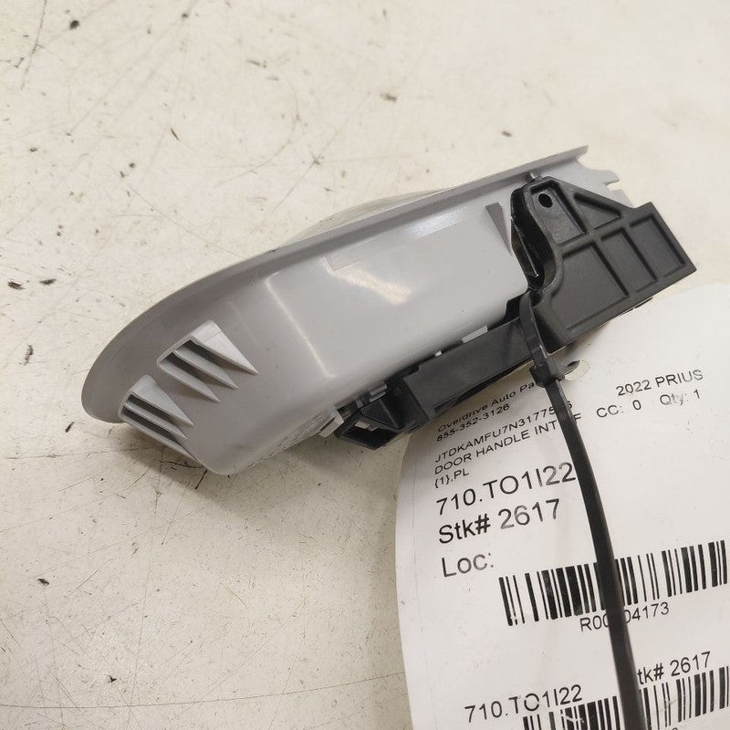 Toyota Prius Door Handle Right Passenger Front Interior Inside  2022 2