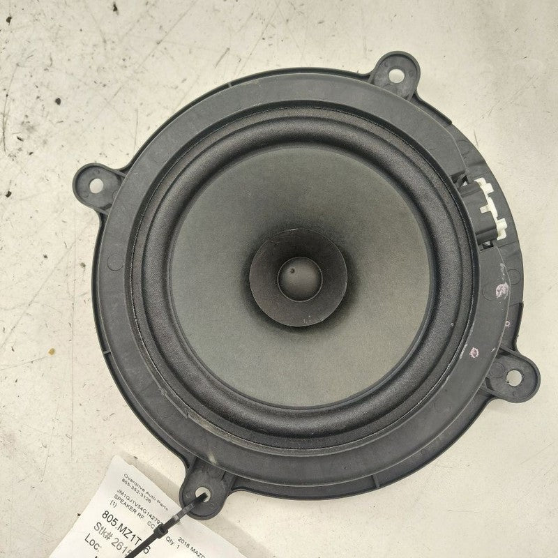Mazda 6 Speaker Right Passenger Front  2016 2015 2014