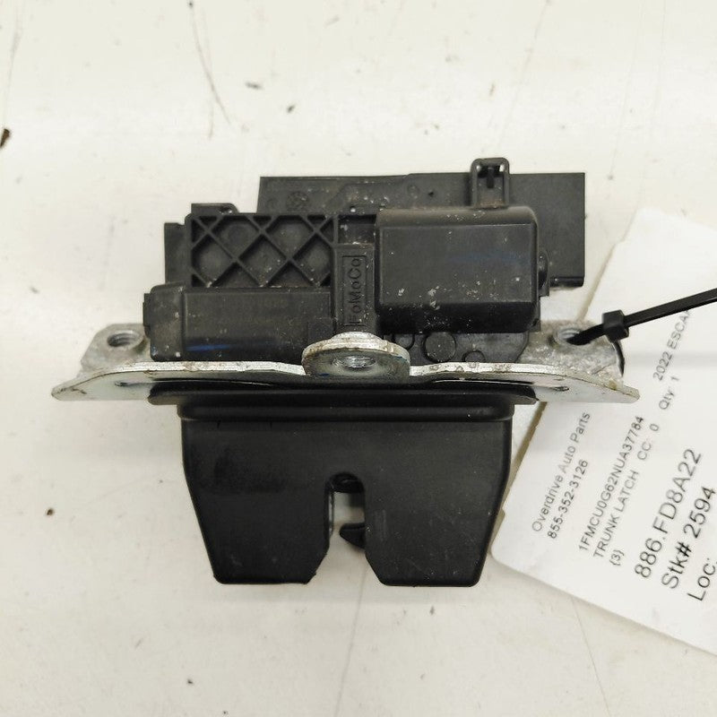 Ford Escape Trunk Latch  2022 2023 2024