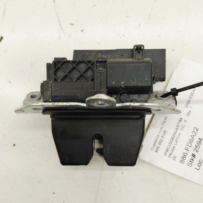 Ford Escape Trunk Latch  2022 2023 2024