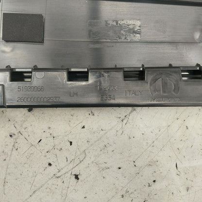 2018 Fiat 500 X Model Driver Left Front Door Applique Trim {51939968}