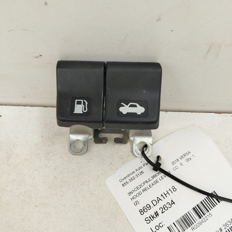 Nissan Versa Note Hood Latch Release Handle Lever Switch  2019 2018 20