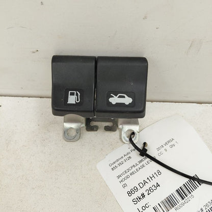Nissan Versa Note Hood Latch Release Handle Lever Switch  2019 2018 20