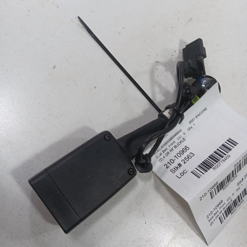 Passenger Right Front Seat Belt Buckle Latch Fits 21-22 Buick Encore