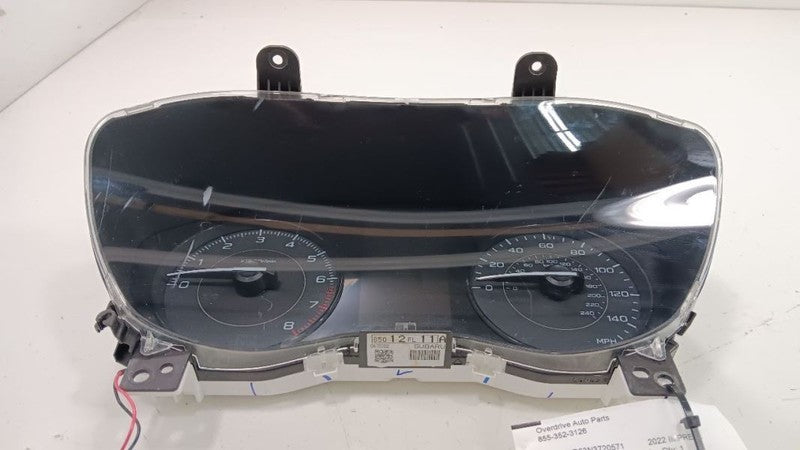 IMPREZA   2022 Speedometer Gauge Cluster