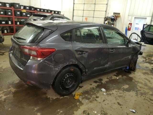 57711FL03A9P Rear Bumper Reinforcement Support Bar Fits 17-19 IMPREZA