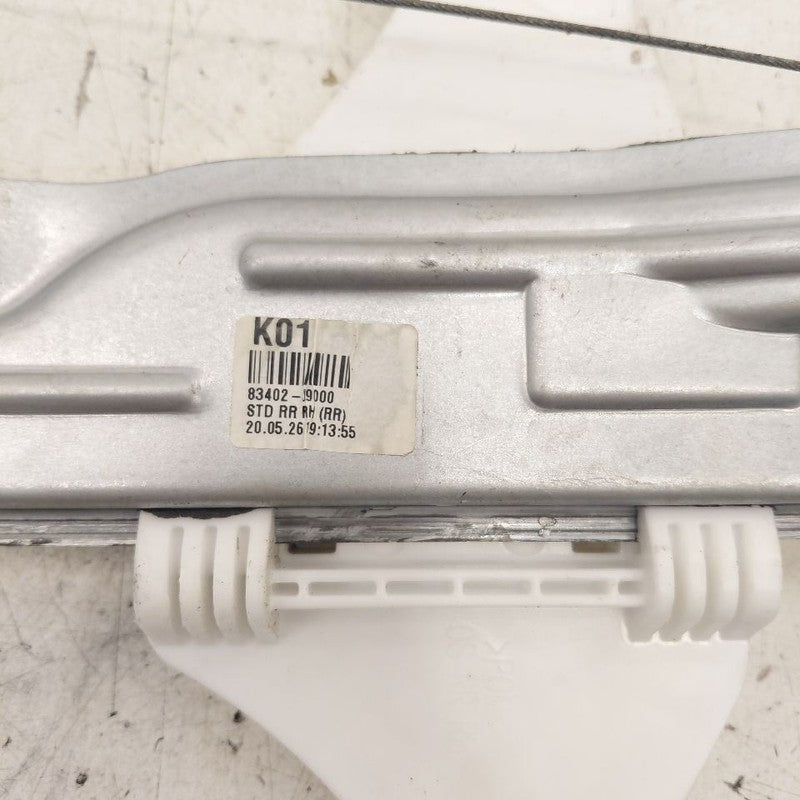 Passenger Right Rear Window Regulator Track Fits 18-23 Hyundai Kona