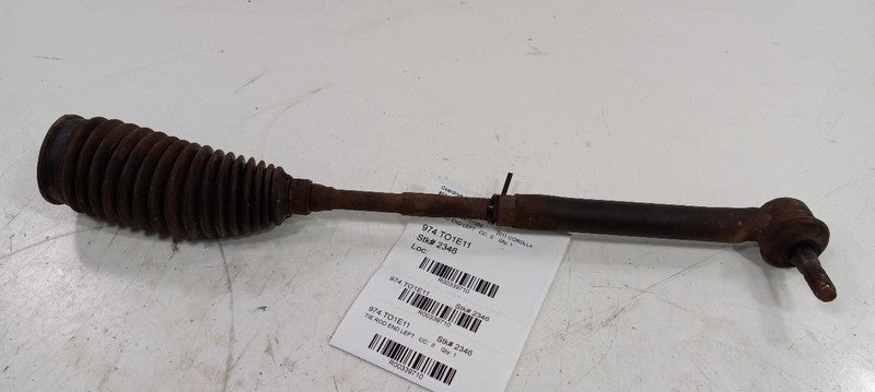 Toyota Corolla Steering Rack Pinion Tie Rod End W Boot Left Driver 201