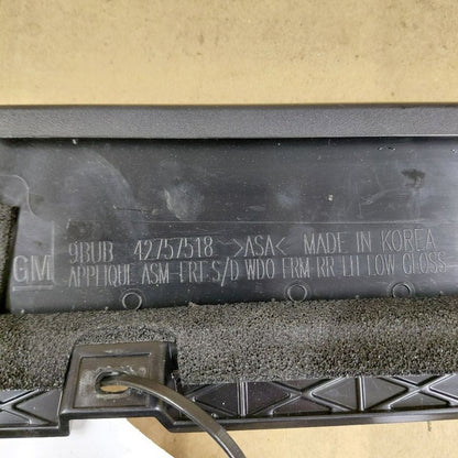 Buick Encore GX Driver Left Front Door Applique {42757518} 2022 2023 2