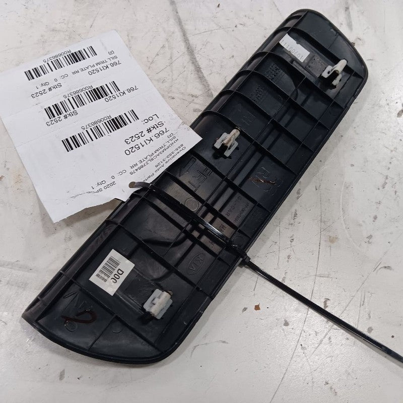 Kia Sportage Sill Trim Plate Door Jam Threshold Right Passenger Rear  