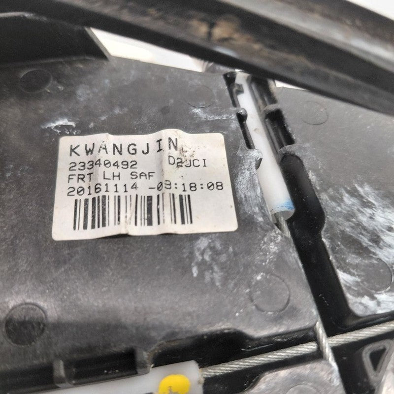 Driver Left Front Window Regulator Track Fits 16-19 Chevy Volt