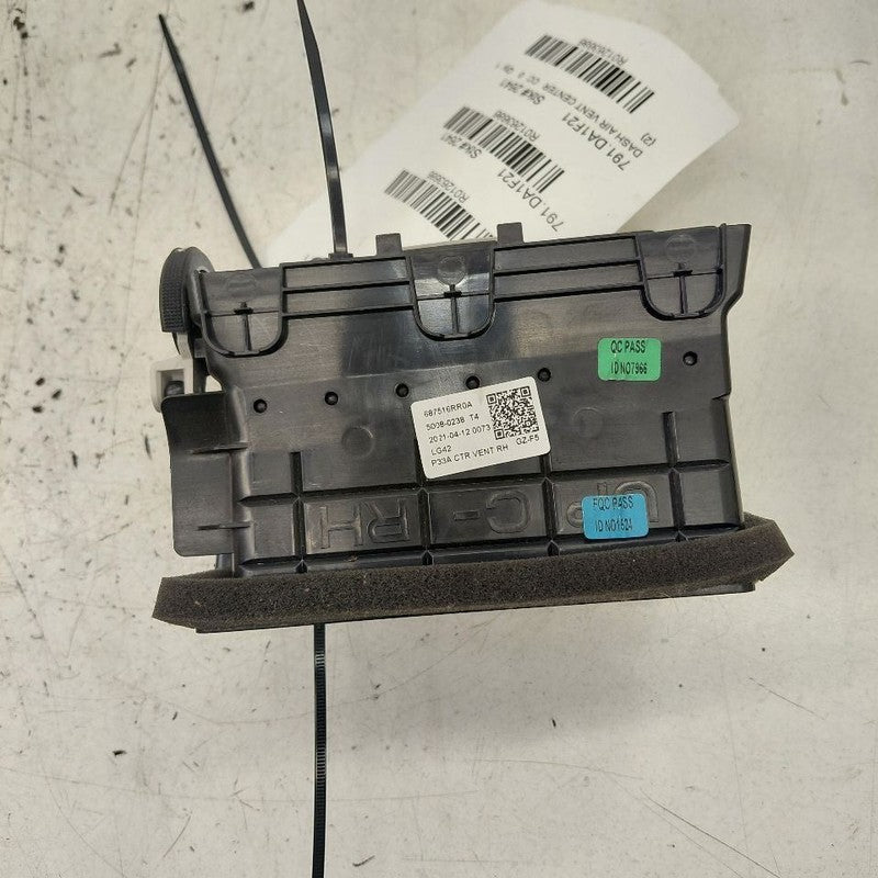 Nissan Rogue Dash Air Vent Center Middle  2021 2022 2023