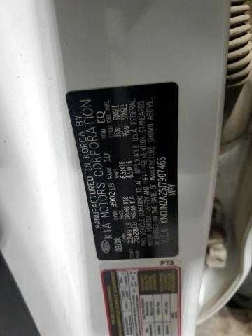 Kia Soul Door Handle Left Driver Rear Interior Inside  2017 2018 2019