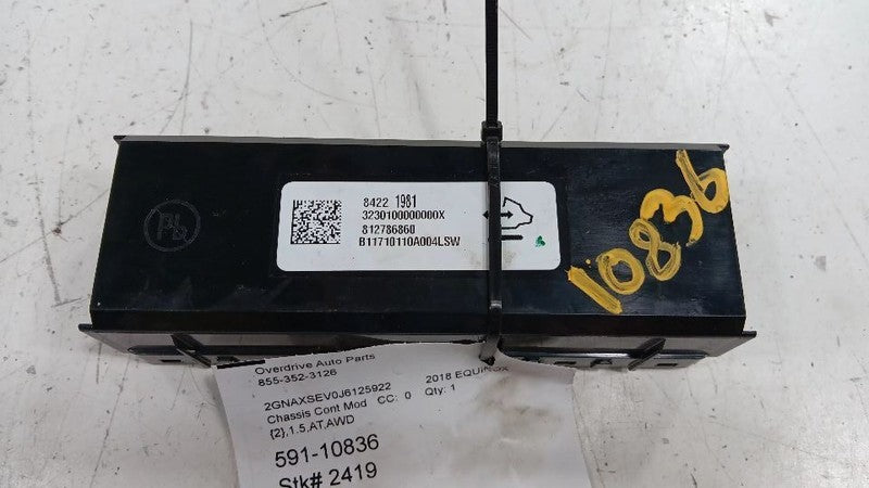 Temperature Center Dash ID 84221981 Fits 18-19 ENVISION