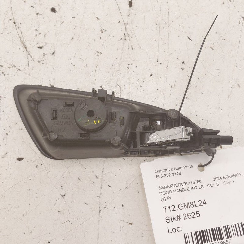 Chevy Equinox Door Handle Left Driver Rear Interior Inside  2024 2023 