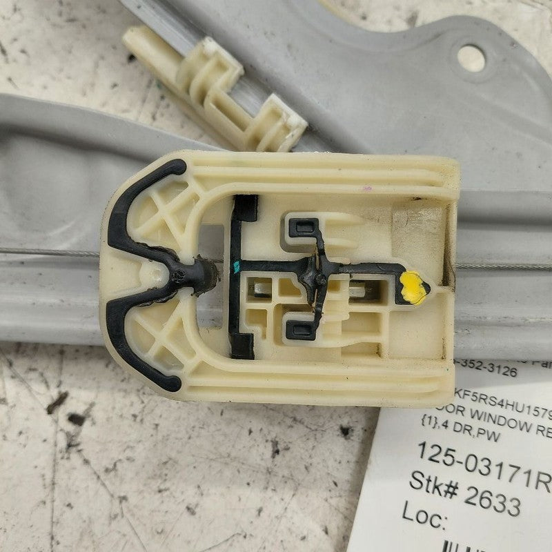 Passenger Right Front Window Regulator Track Fits 16-20 Cadillac CT6