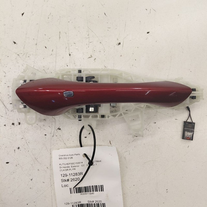 Passenger Right Front Door Handle Exterior Opt Avj Fits 24-25 Chevy Tr