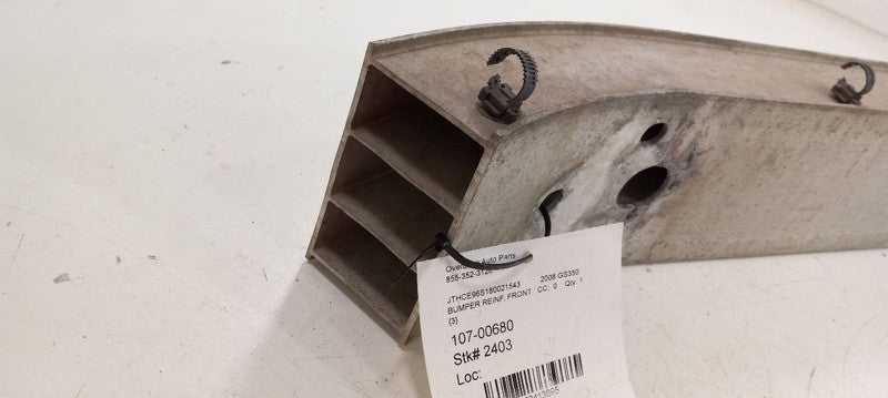 5213130280 Front Bumper Reinforcement Support Bar Fits 08-14 LEXUS IS-F