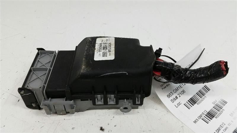 Chevy Cruze Cabin Fuse Box Interior Inner Under Dash OEM 2012 2013 2014 2015