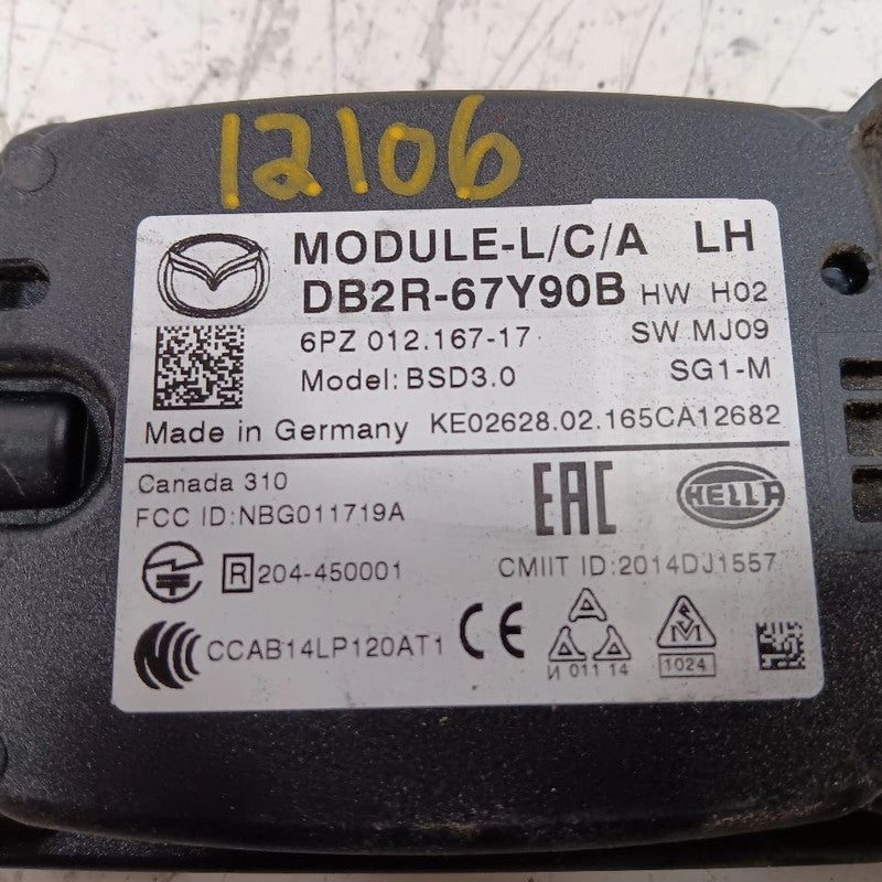 Driver Left Blind Spot Control Module Radar Unit Fits 16-17 MAZDA CX-3