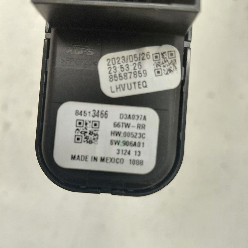 Chevy Equinox Window Switch Power Left Driver Rear  2024 2023 2022