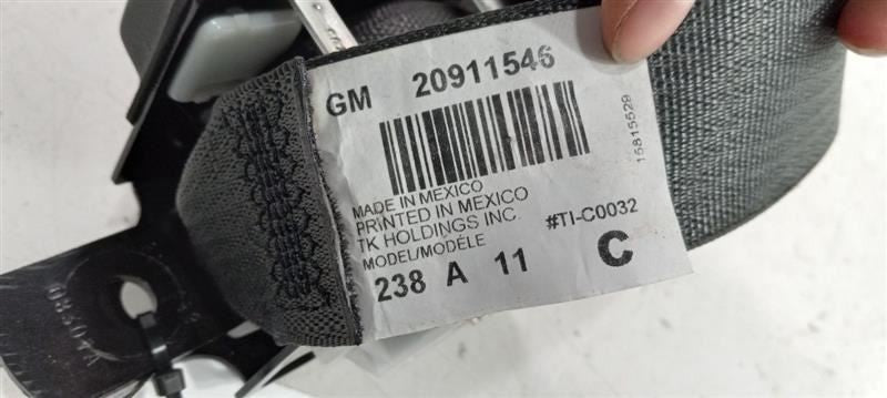 Cadillac CTS Seat Belt Strap Retractor Center Middle Rear Back 2011 20