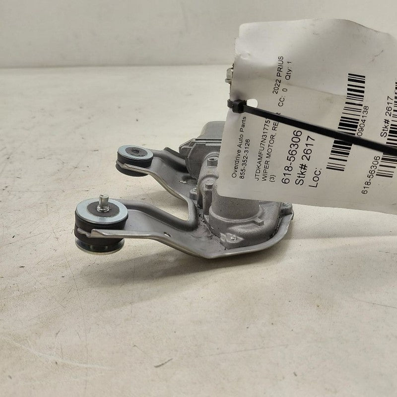 Rear Wiper Motor Toyota Prius VIN Fu 7th And 8th Digit Fits 16-22 Toyo