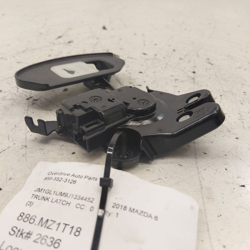 Mazda 6 Trunk Latch  2018 2019 2020 2021