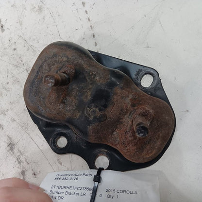 Toyota Corolla Bumper Mount Bracket Left Driver Side Rear  2016 2015 2