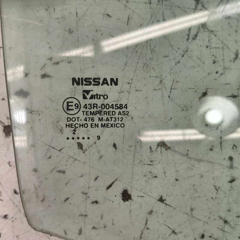 Passenger Right Rear Door Glass Window Sedan Fits 12-19 Nissan Versa