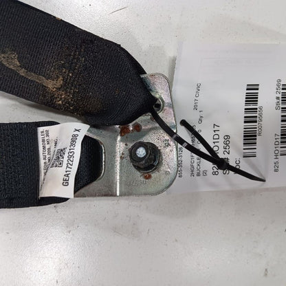 Honda Civic Seat Belt Buckle Latch Right Passenger Rear Back  2018 2017 2016