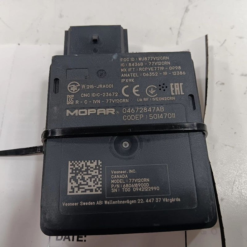 Radar Unit Blind Spot Alert Control Module 04672847AB 22-23 Jeep Compa