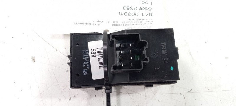Driver Left Front Door Switch Driver Window Fits 10-17 EQUINOX  OEM